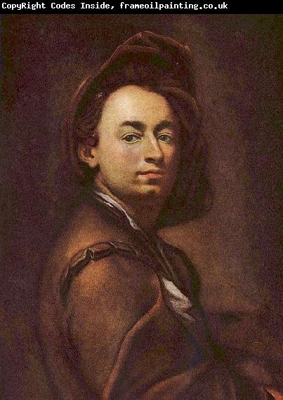 Peter Johannes Brandl Self portrait